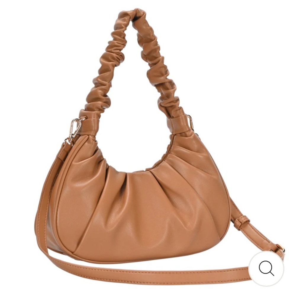 ❌SOLD❌ MMS DESIGN STUDIO The Davina Shoulder / Crossbody Bag-Camel